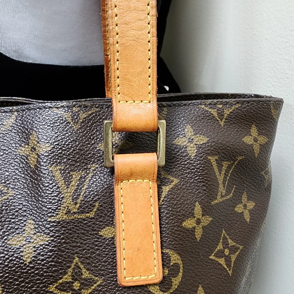 Louis Vuitton LV Monogram Cabas Piano Brown Tote Bag